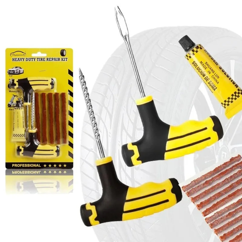 Kit de réparation temporaire pour pneu tubeless